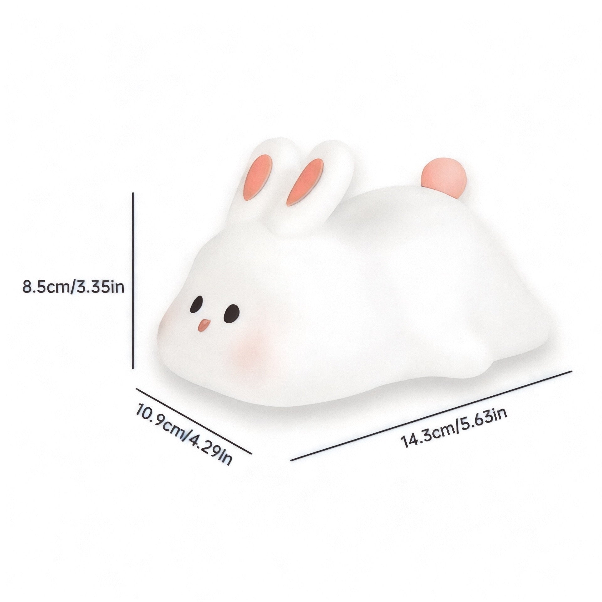 Soft Glow Rabbit LED Night Light